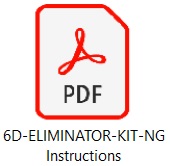 6D-ELIMINATOR-KIT-NG Instructions